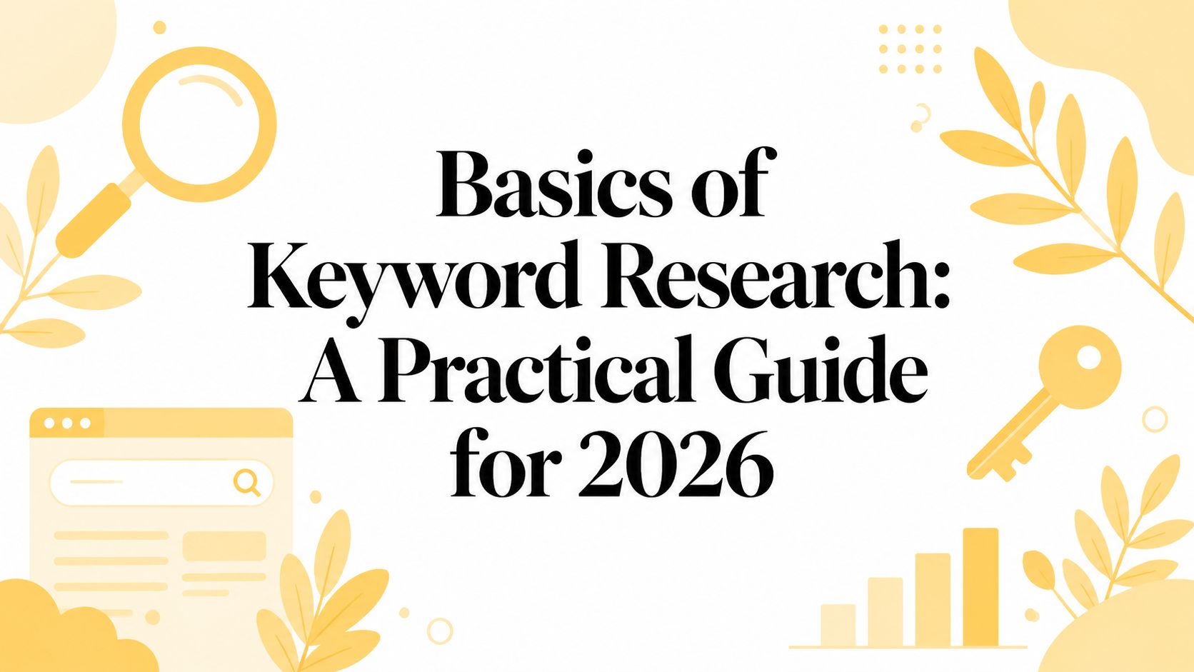 Basics of Keyword Research: A Practical Guide for 2026