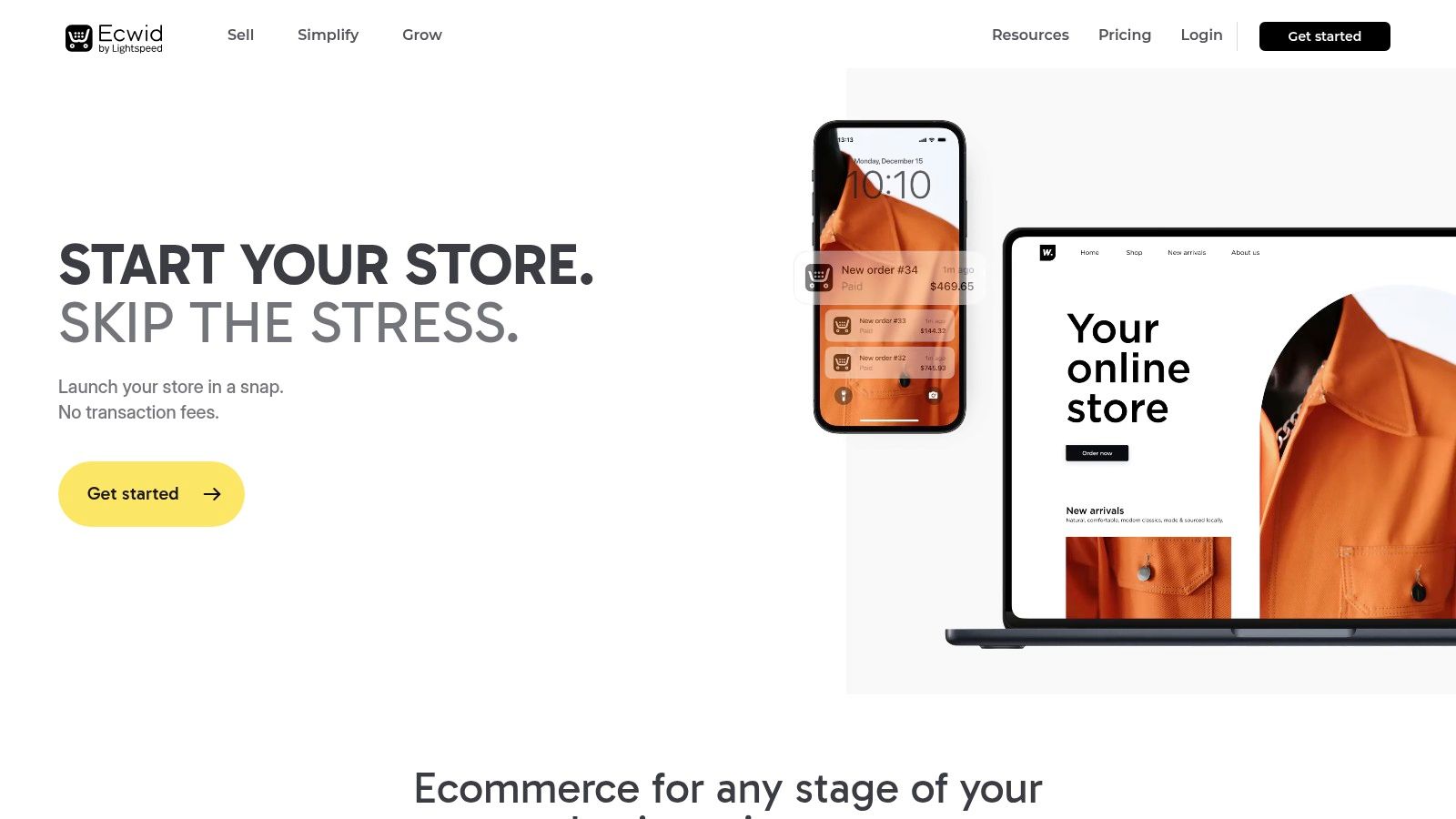 Ecwid by Lightspeed