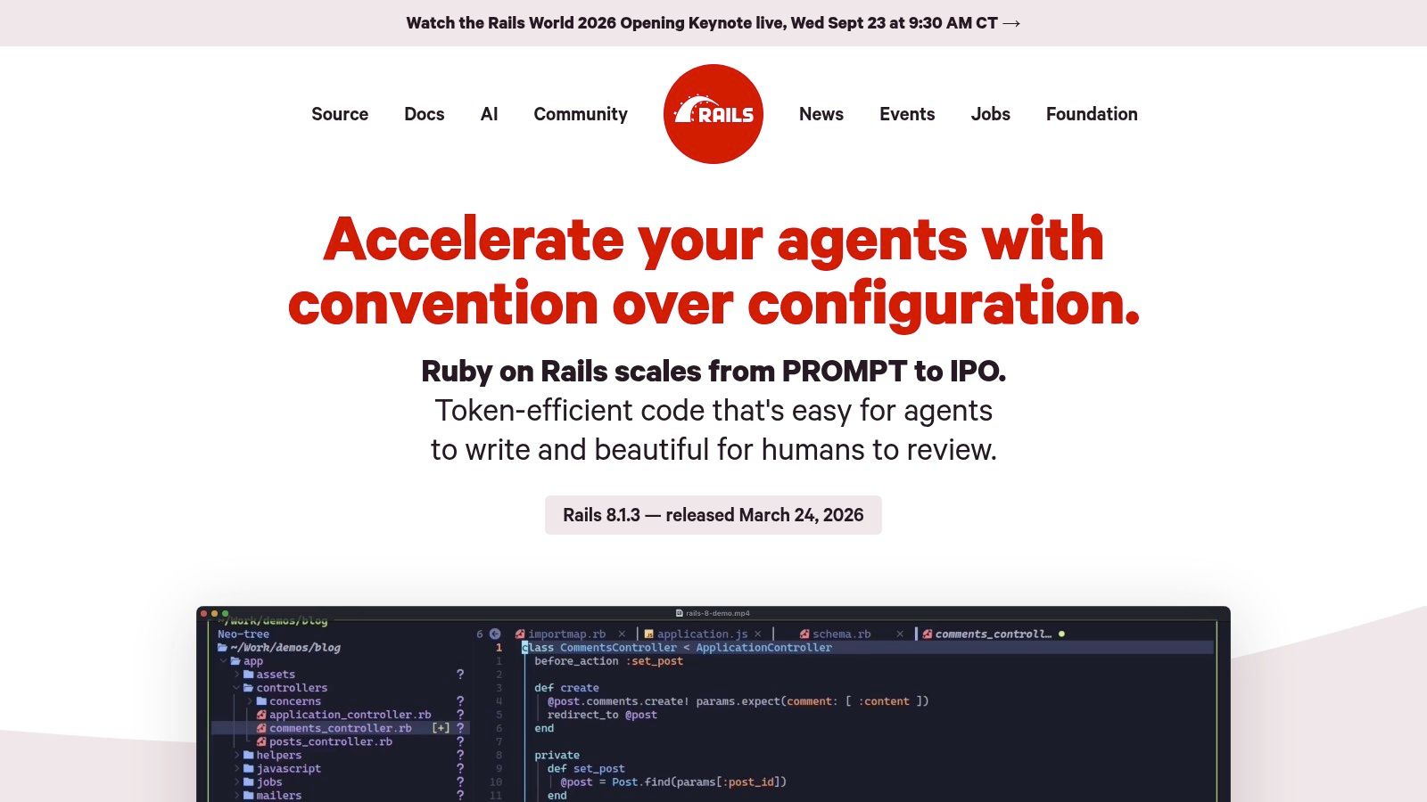 Ruby on Rails