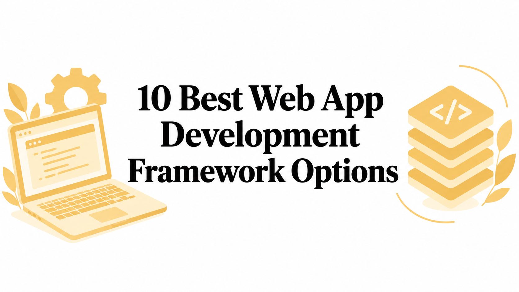 10 Best Web App Development Framework Options