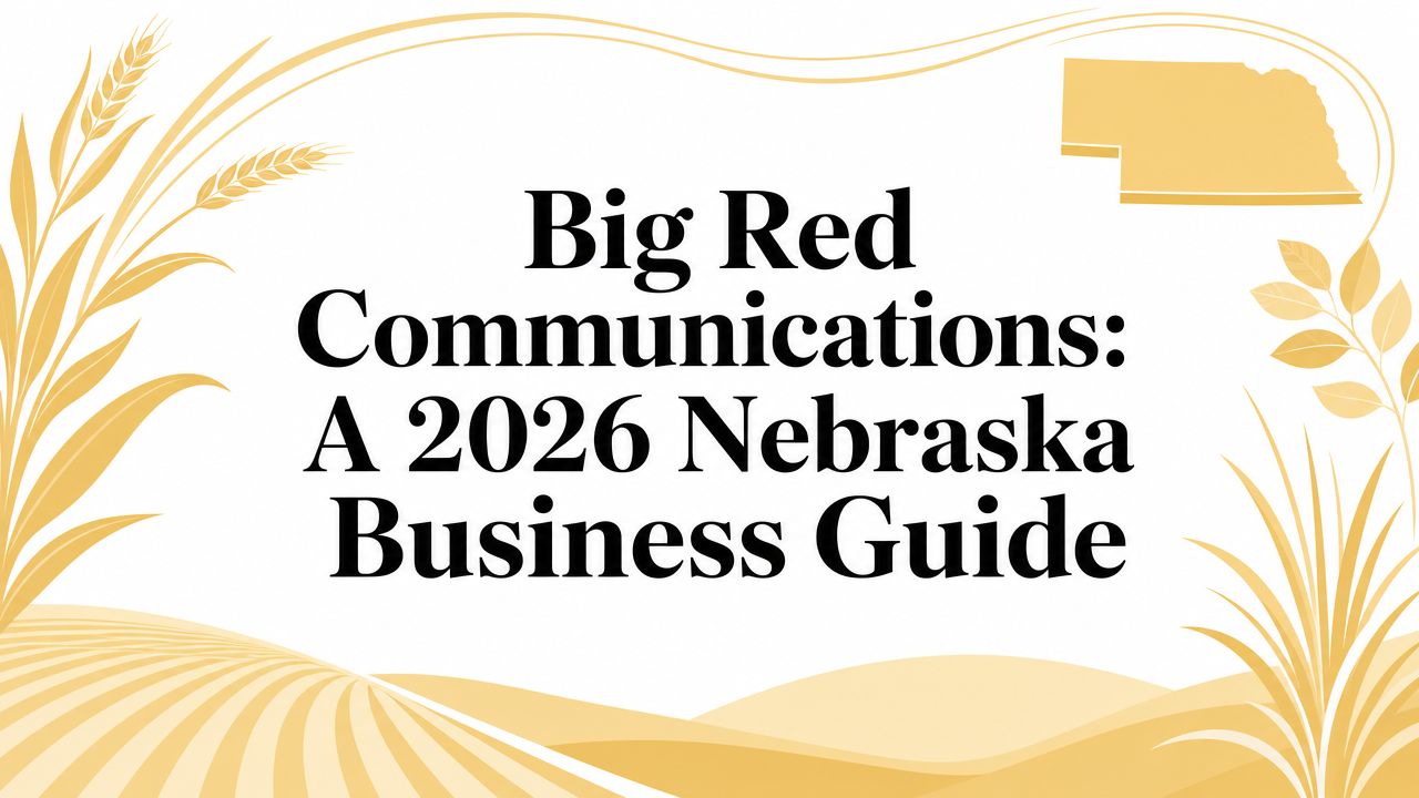 Big Red Communications: A 2026 Nebraska Business Guide