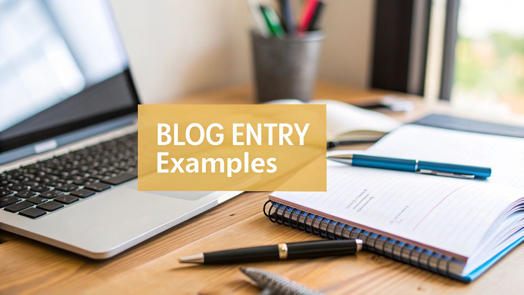 blog entry examples for students: 7 ideas to start writing