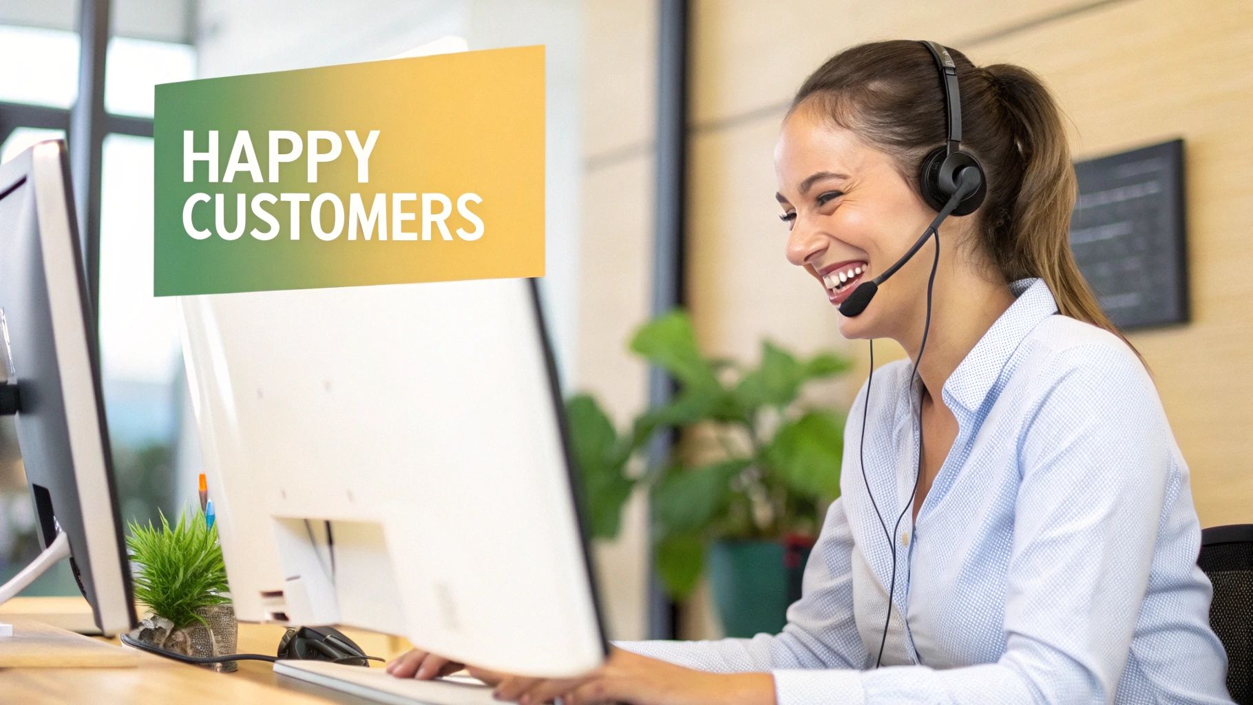 Infographic showing key data about Improved Customer Experience