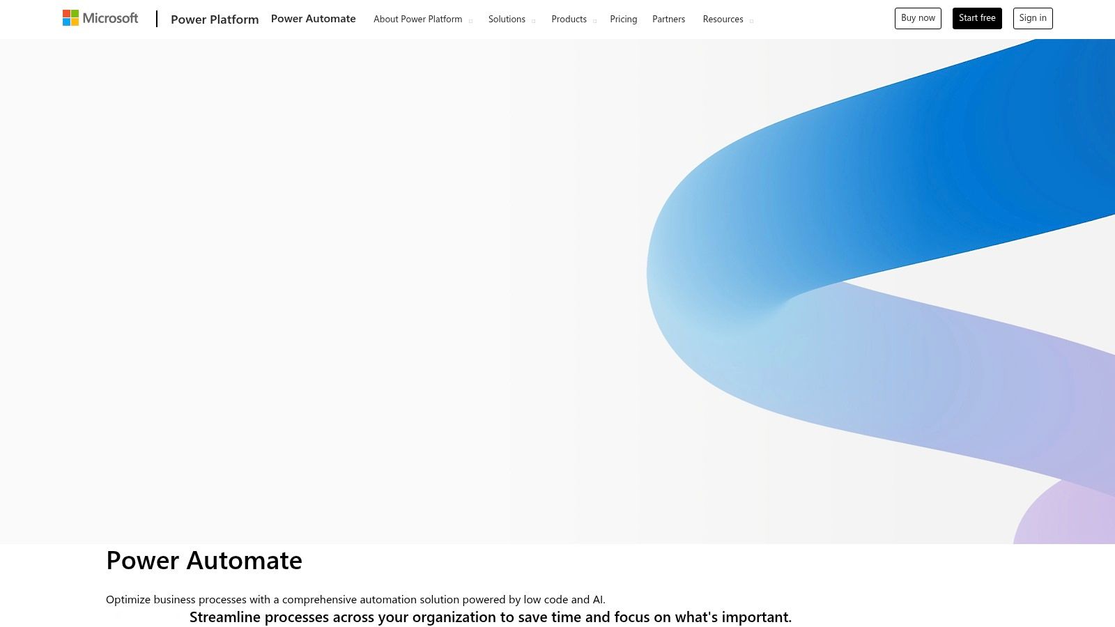 Microsoft Power Automate