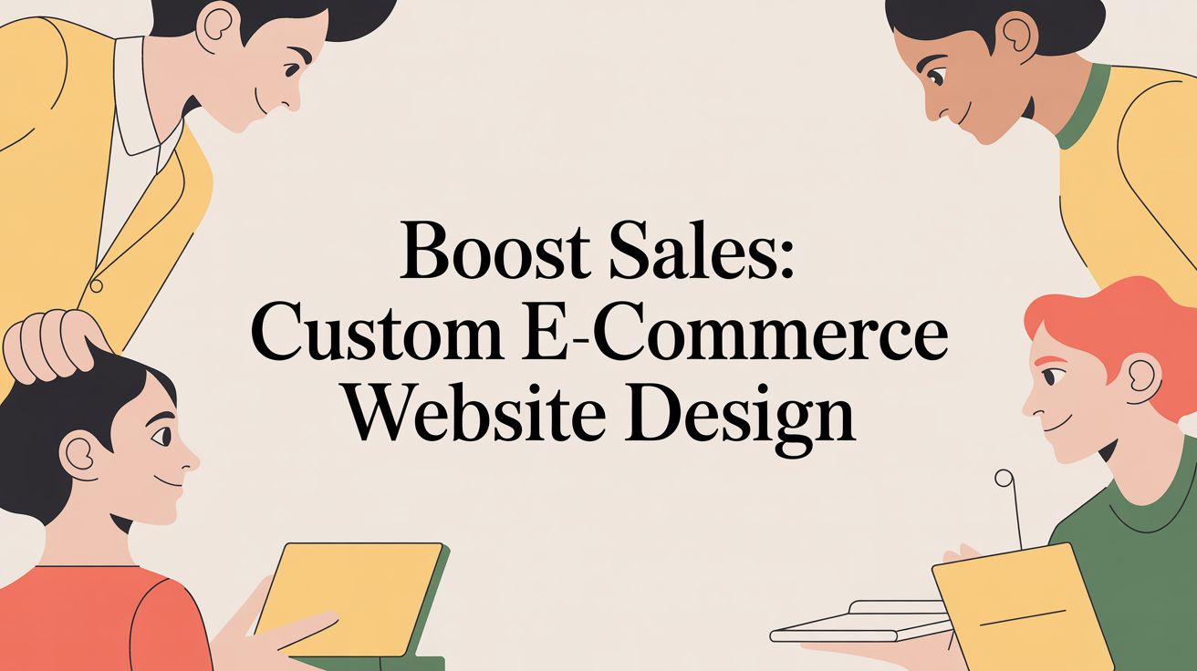 Boost Sales: Custom E-commerce Website Design