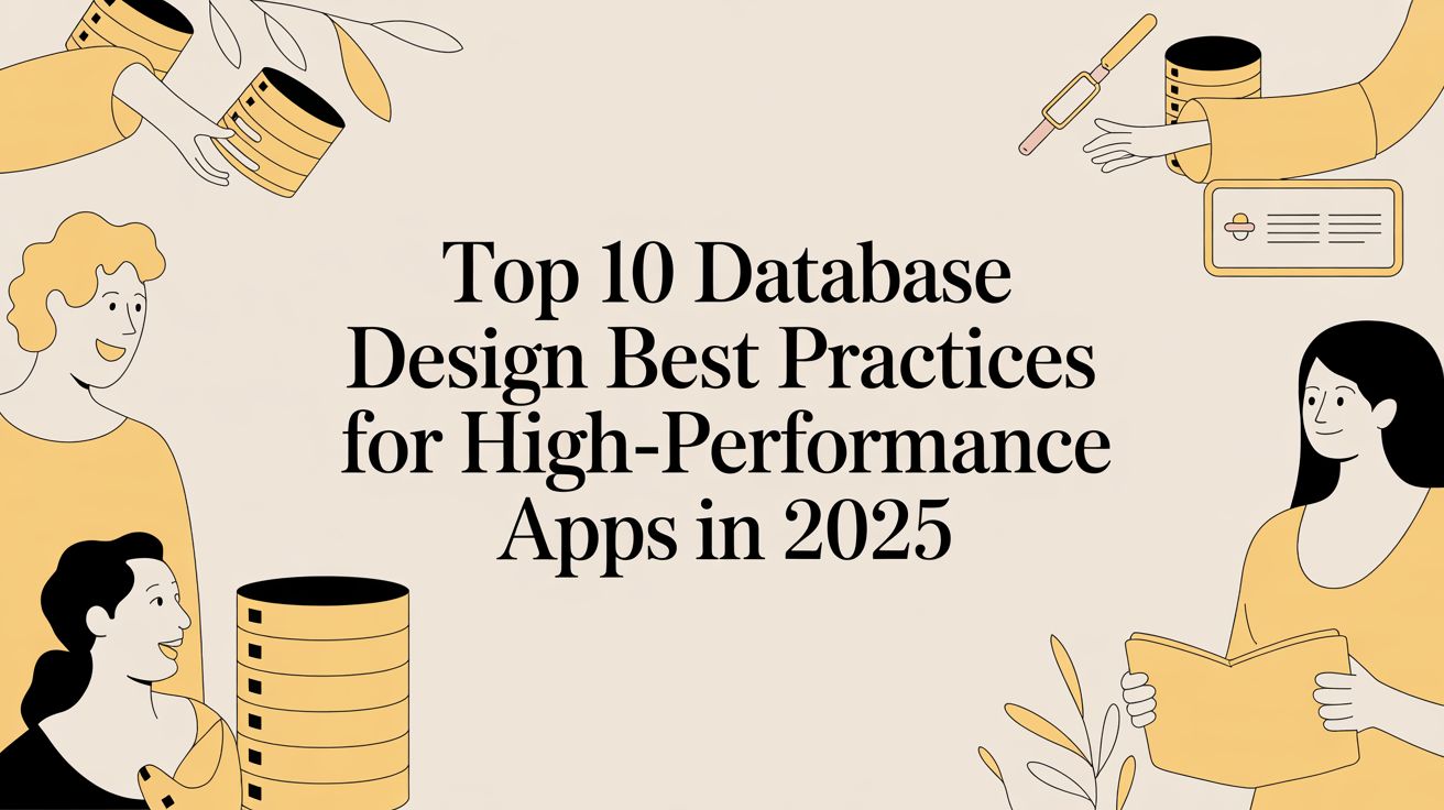 Top 10 Database Design Best Practices for High-Performance Apps in 2025