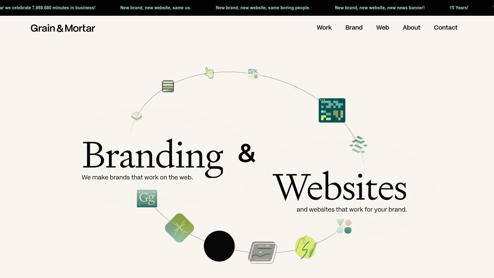 Screenshot from https://grainandmortar.com/