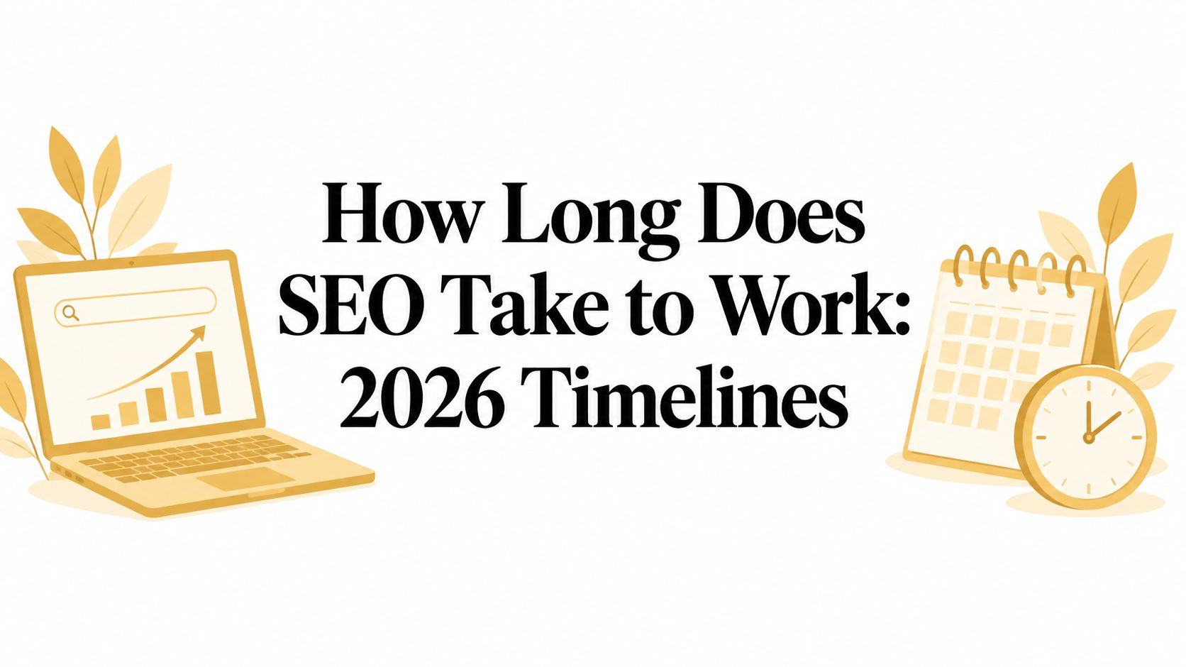 How Long Does SEO Take to Work: 2026 Timelines