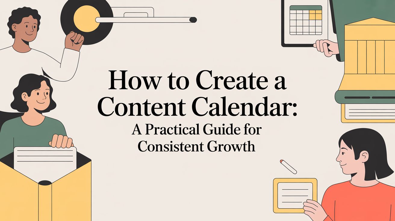 How to create a content calendar: A Practical Guide for Consistent Growth