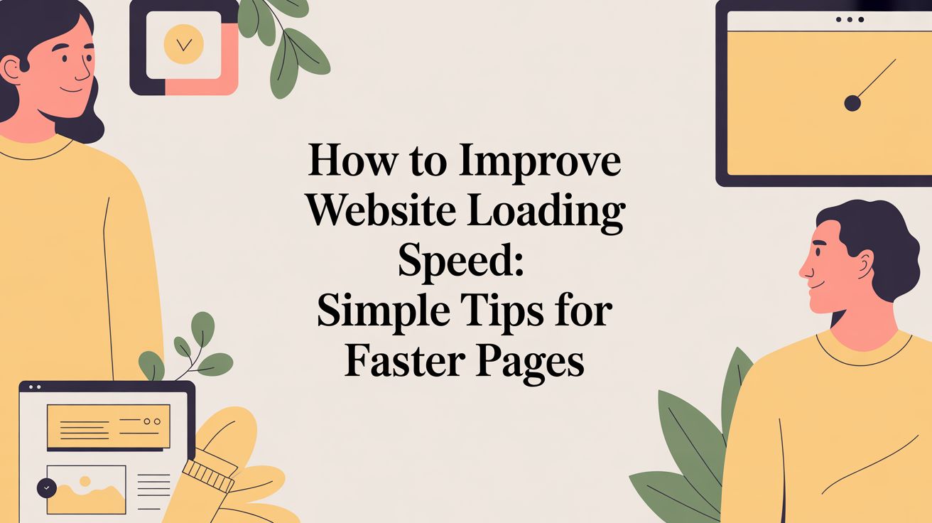How to Improve Website Loading Speed: Simple Tips for Faster Pages