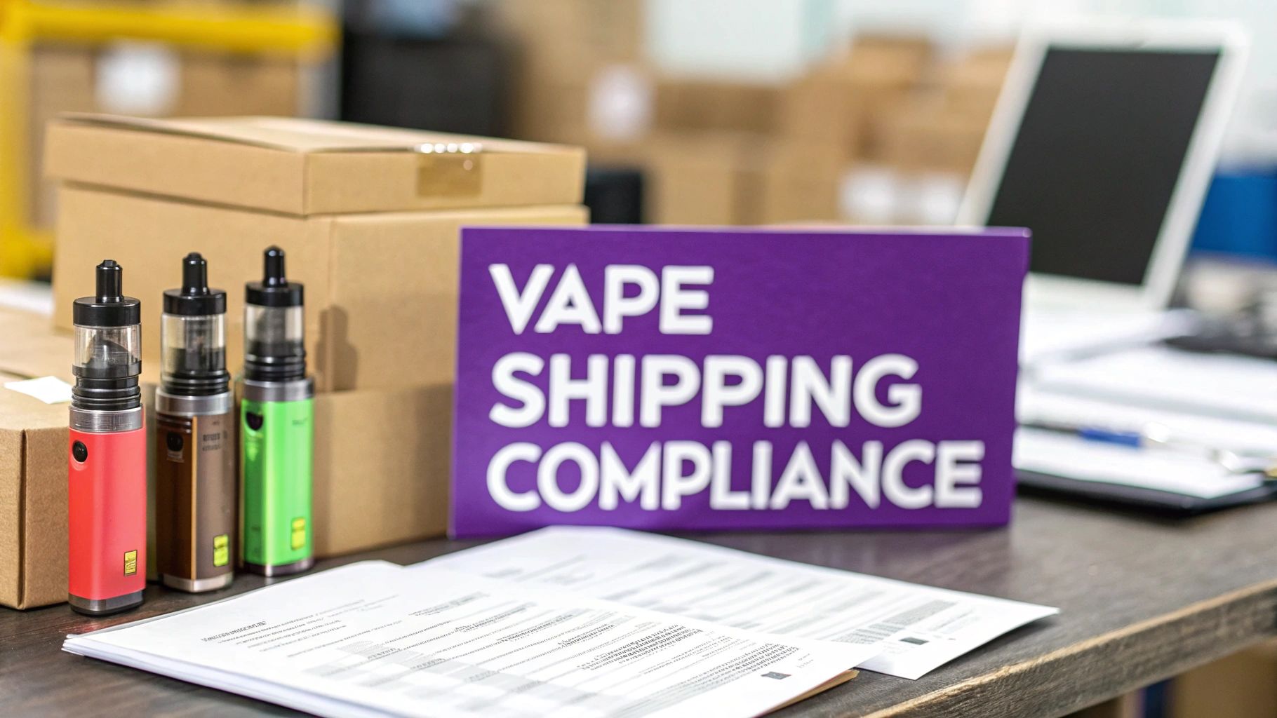 Vape and E-Cigarette Shipping: PACT Act Compliance for Online Stores