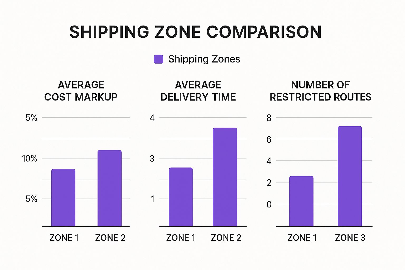 Infographic about Creating Location-Based Pricing Strategies for Restricted Shipping Zones
