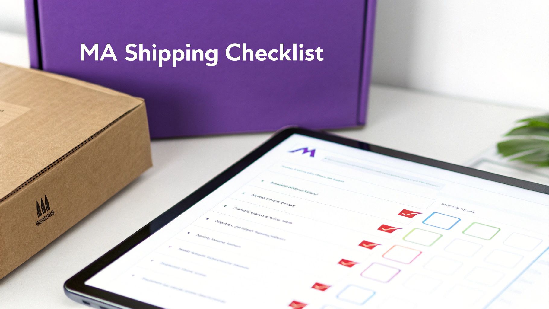 A checklist on a clipboard with a pen, set against a backdrop of a map of Massachusetts, symbolizing compliance and planning.