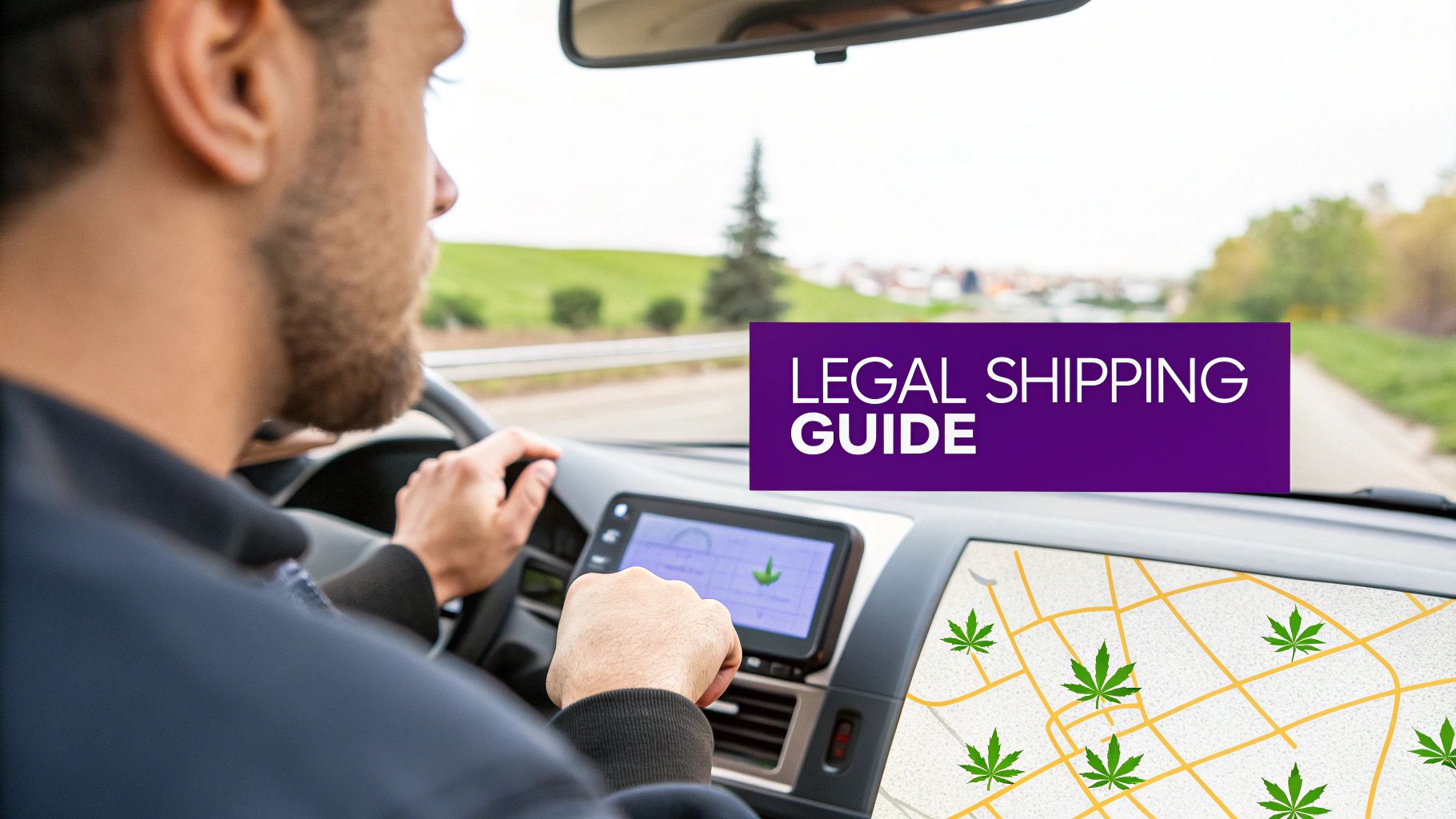 A person packing a box with hemp products, representing the complexities of shipping CBD in Wisconsin.