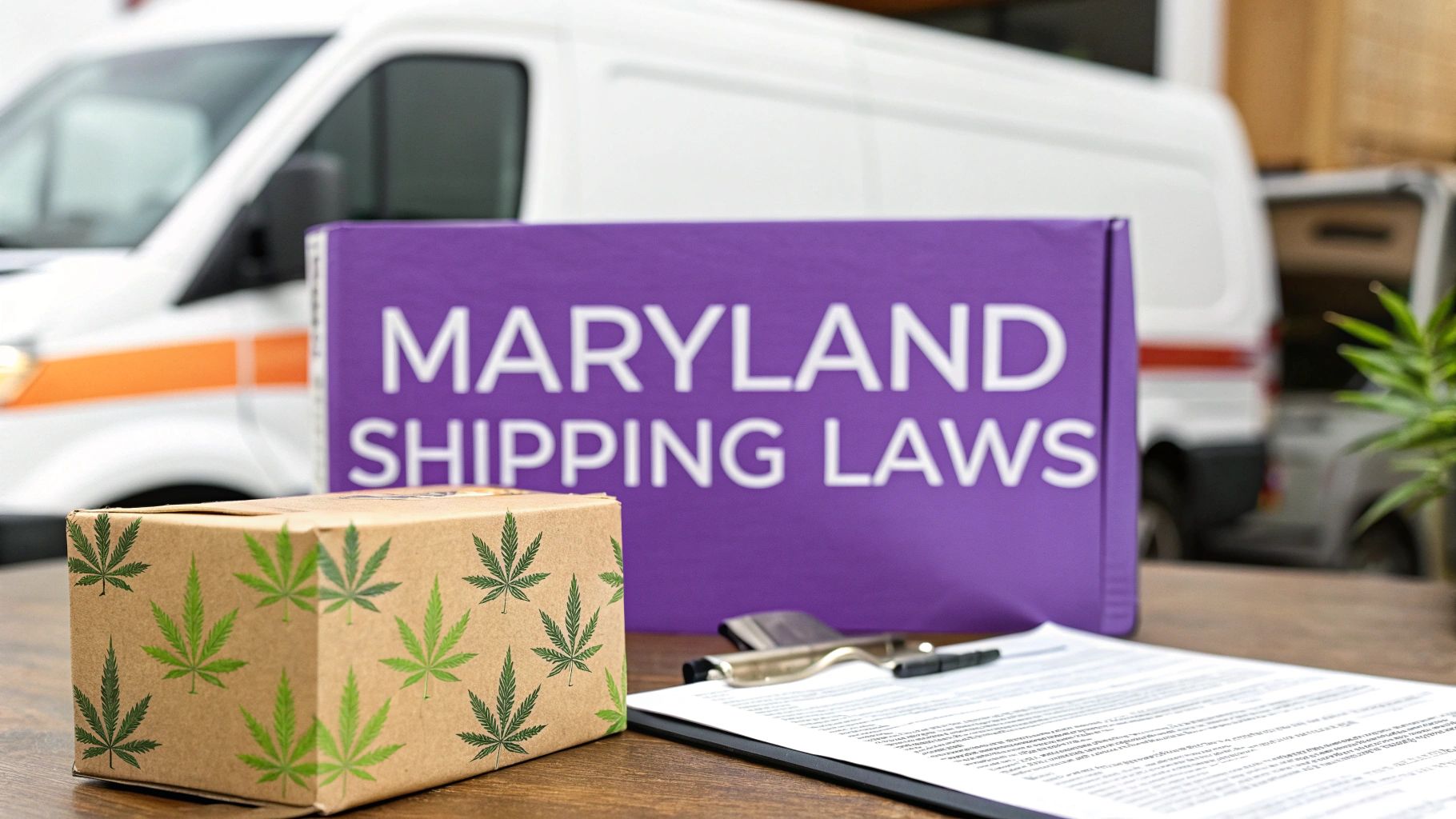 CBD/Hemp/THCA Shipping Laws Maryland: Quick Compliance Guide