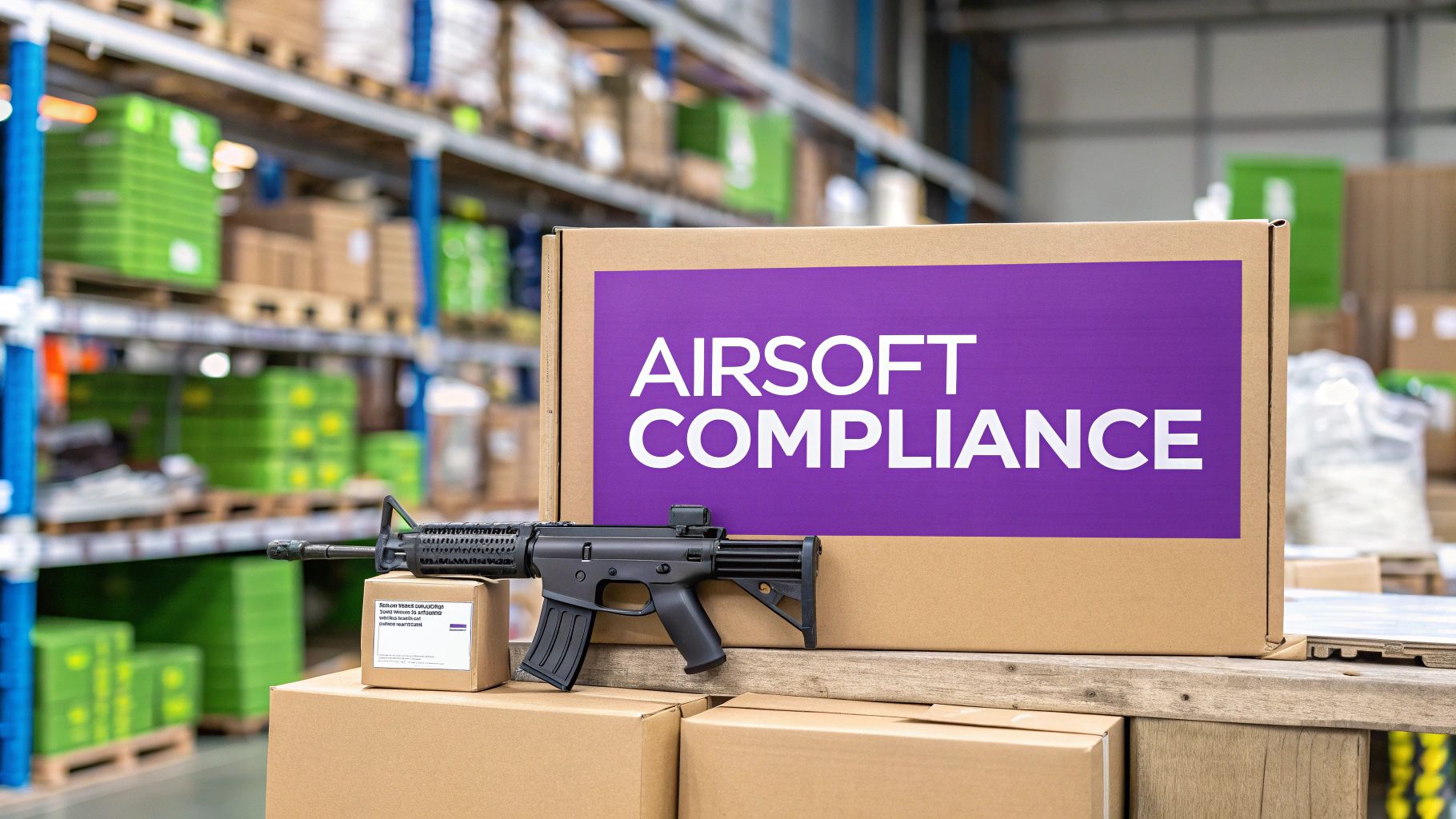 Airsoft replica firearm shipping restrictions: Seller Guide