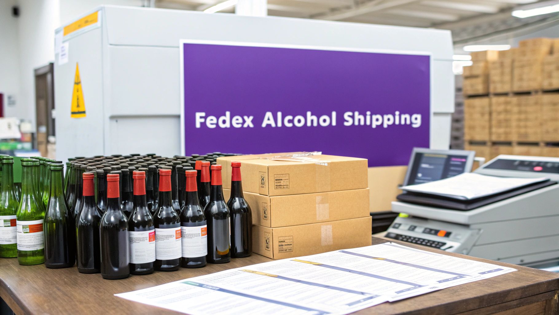 FedEx Alcohol Shipping Account Setup Guide for DTC Success