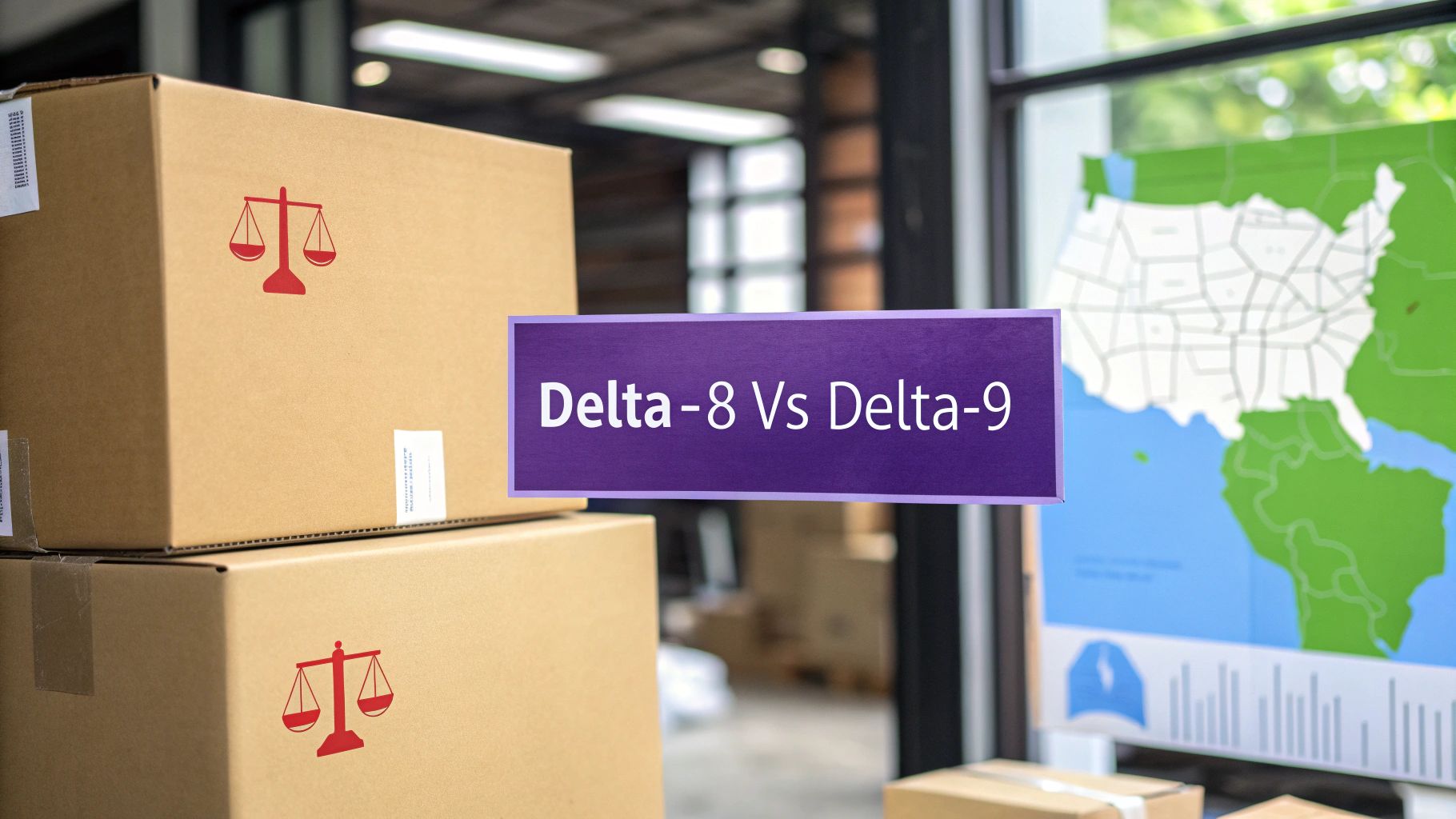 Delta-8 vs Delta-9 THC Shipping Restrictions Explained