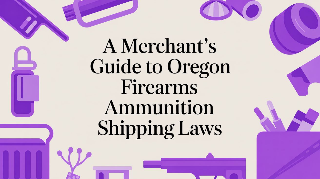 A Merchant's Guide to Oregon Firearms Ammunition Shipping Laws