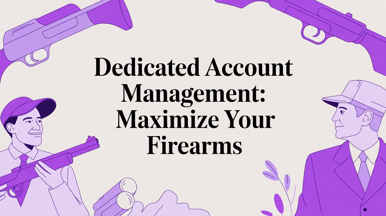 Dedicated Account Management: Maximize Your Firearms