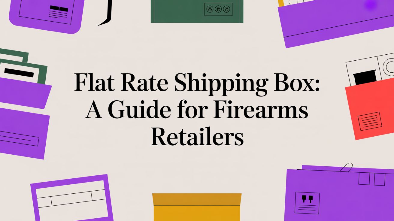 Flat Rate Shipping Box: A Guide for Firearms Retailers