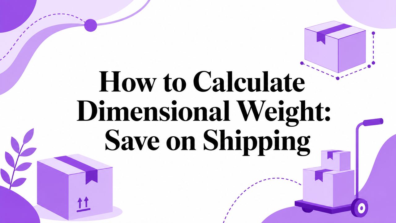 How to Calculate Dimensional Weight: Save on Shipping