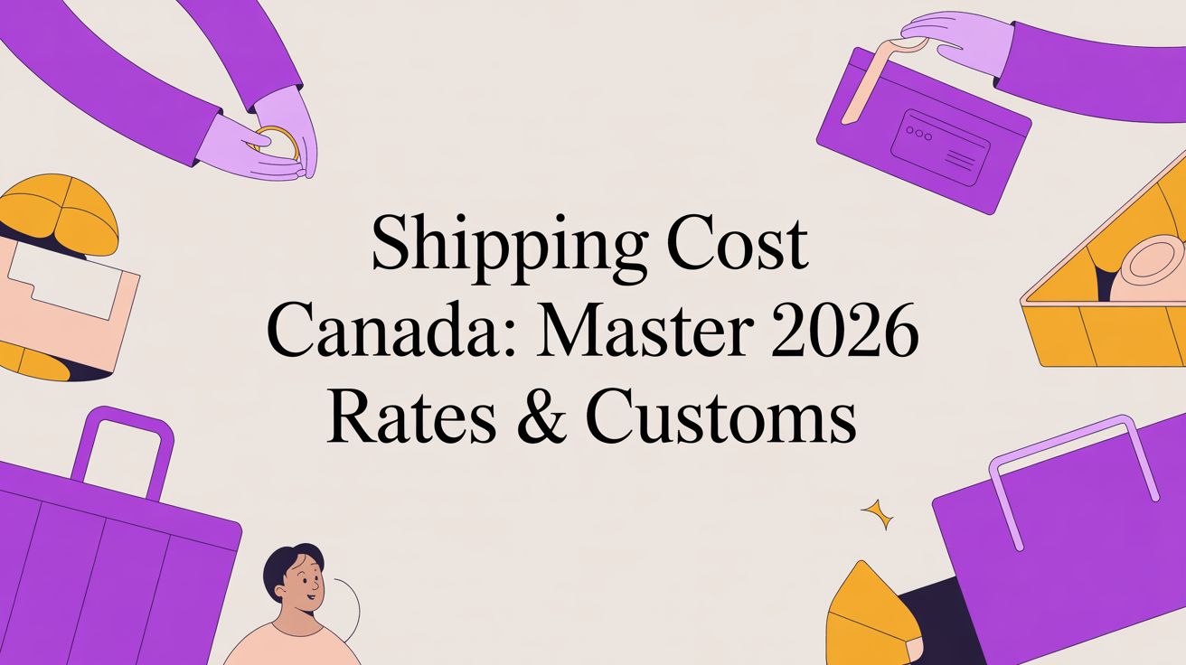 Shipping Cost Canada: Master 2026 Rates & Customs