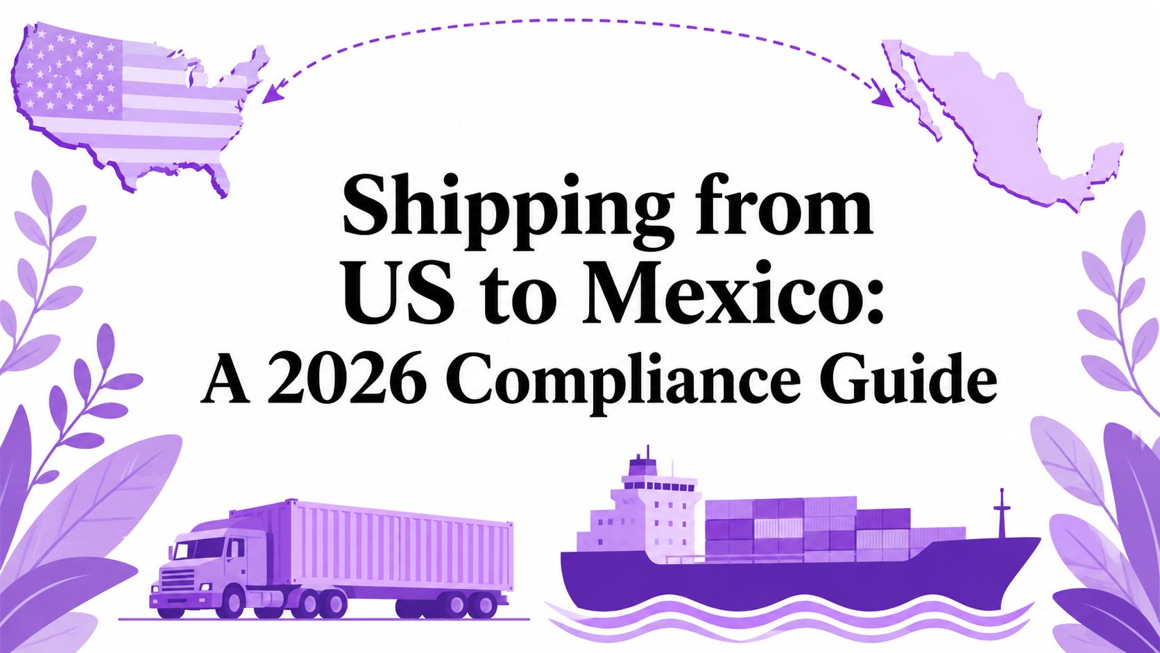 Shipping from US to Mexico: A 2026 Compliance Guide