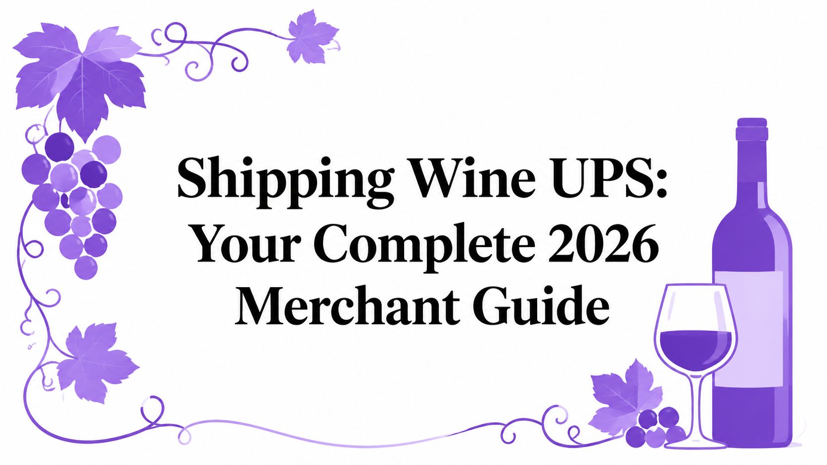 Shipping Wine UPS: Your Complete 2026 Merchant Guide
