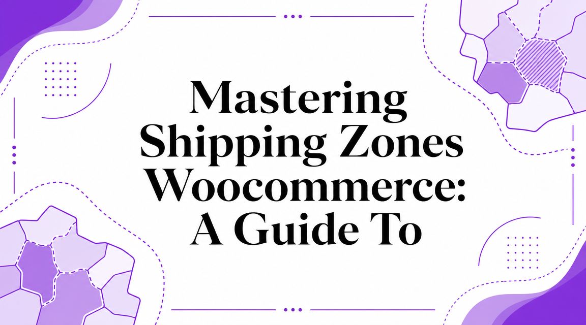 Mastering Shipping Zones Woocommerce: A Guide To
