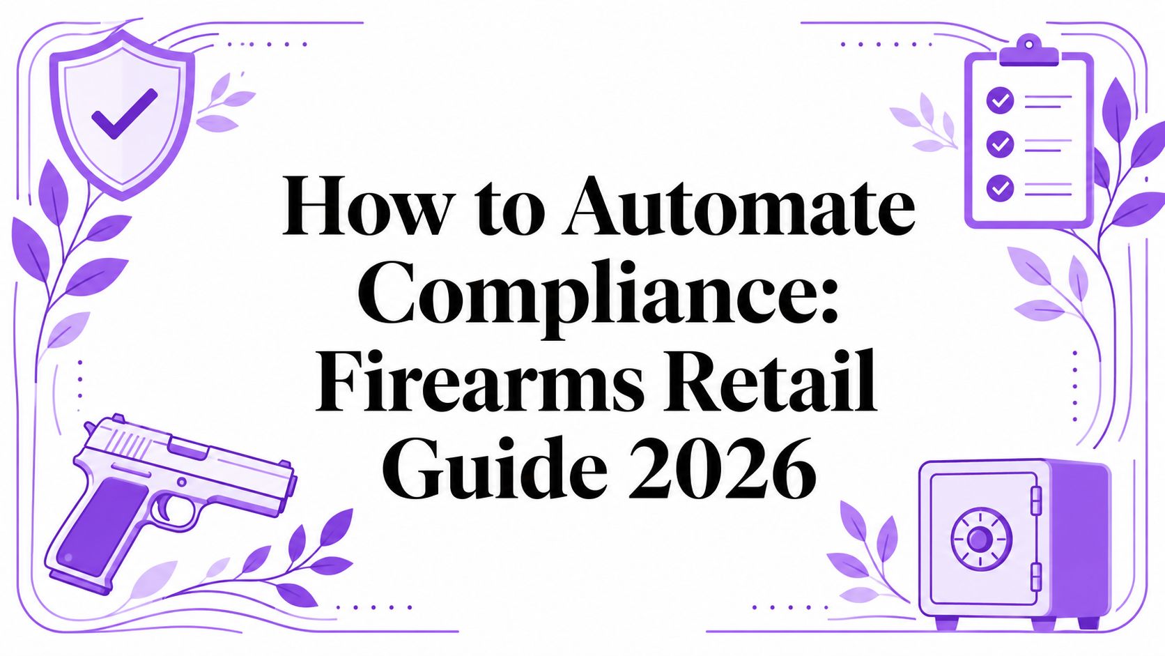 How to Automate Compliance: Firearms Retail Guide 2026