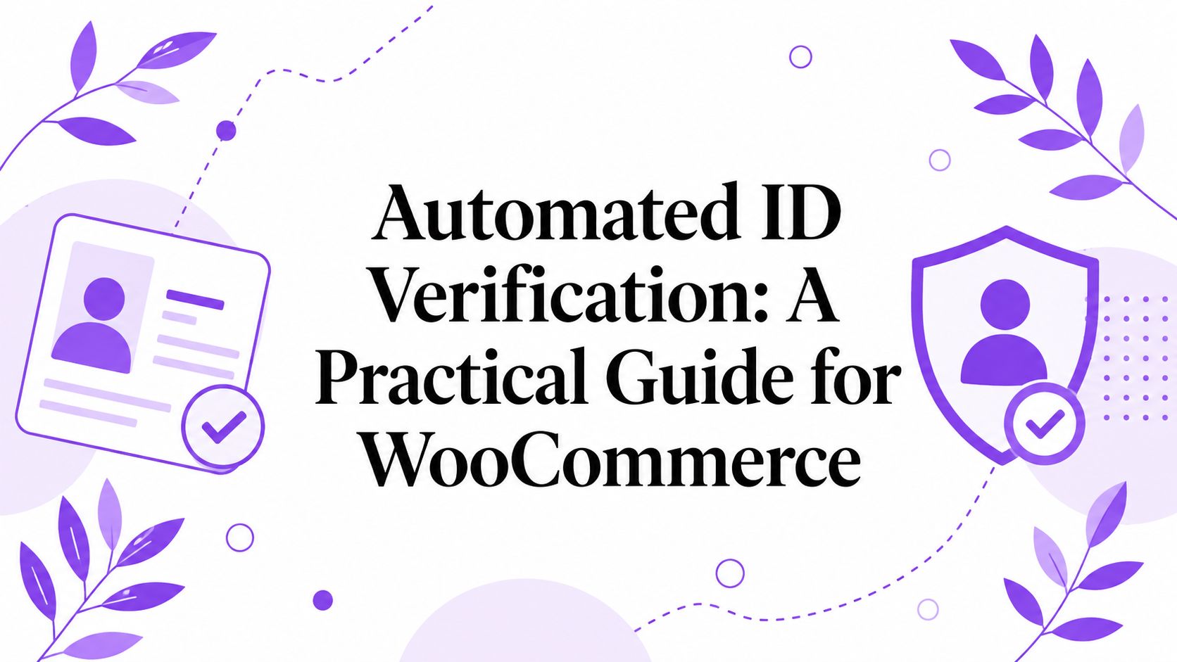 Automated ID Verification: A Practical Guide for WooCommerce