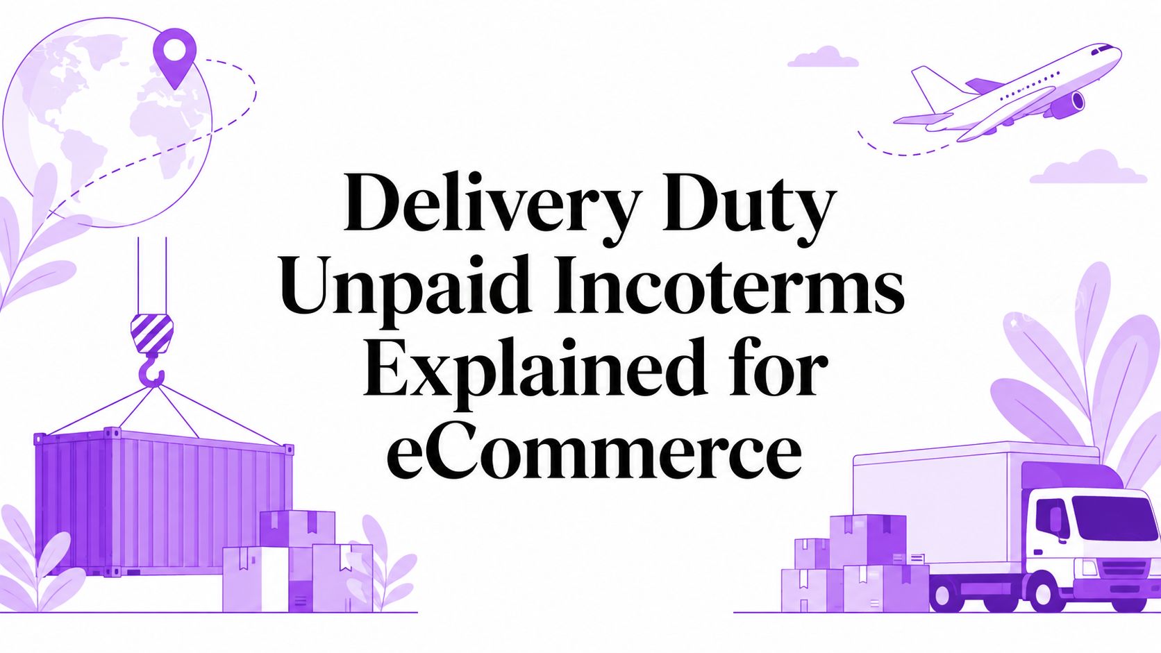 Delivery Duty Unpaid Incoterms Explained for eCommerce
