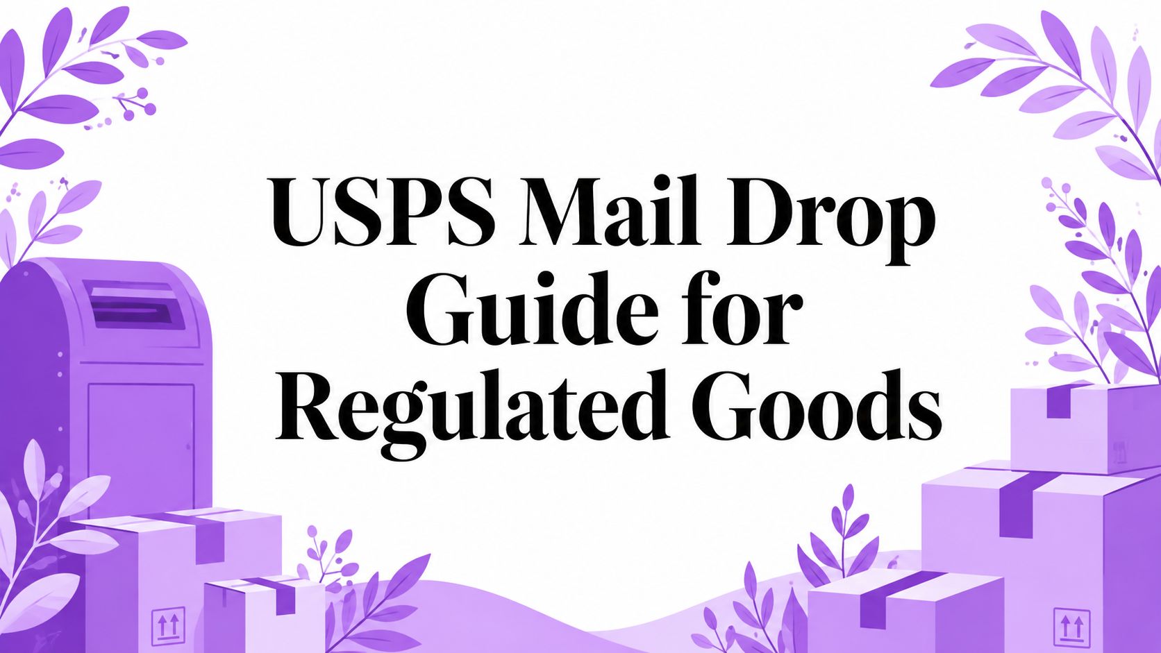 USPS Mail Drop Guide for Regulated Goods