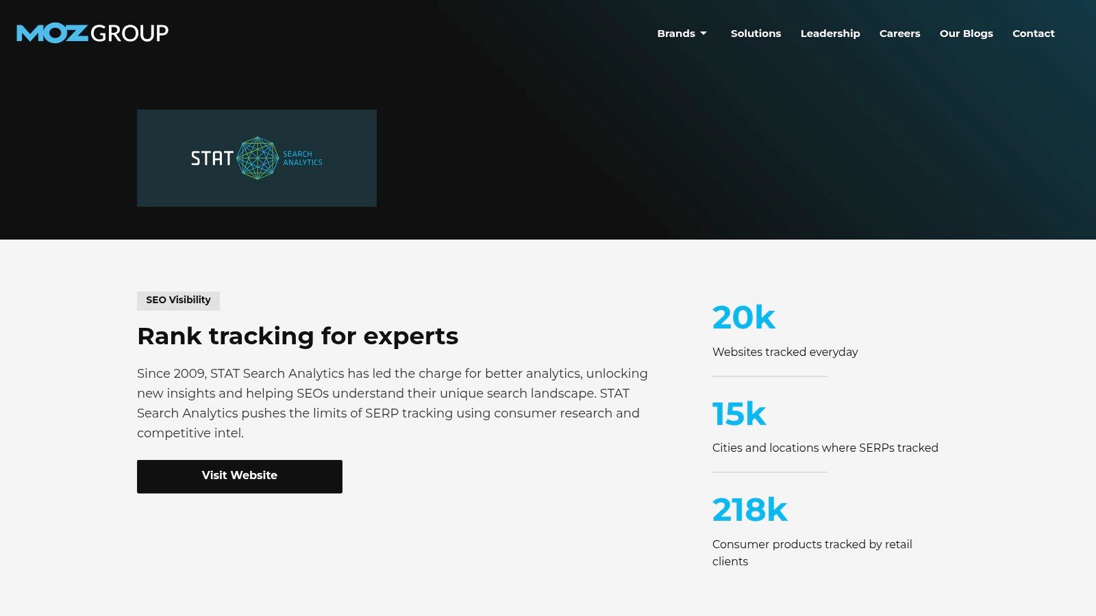 STAT Search Analytics (by Moz)