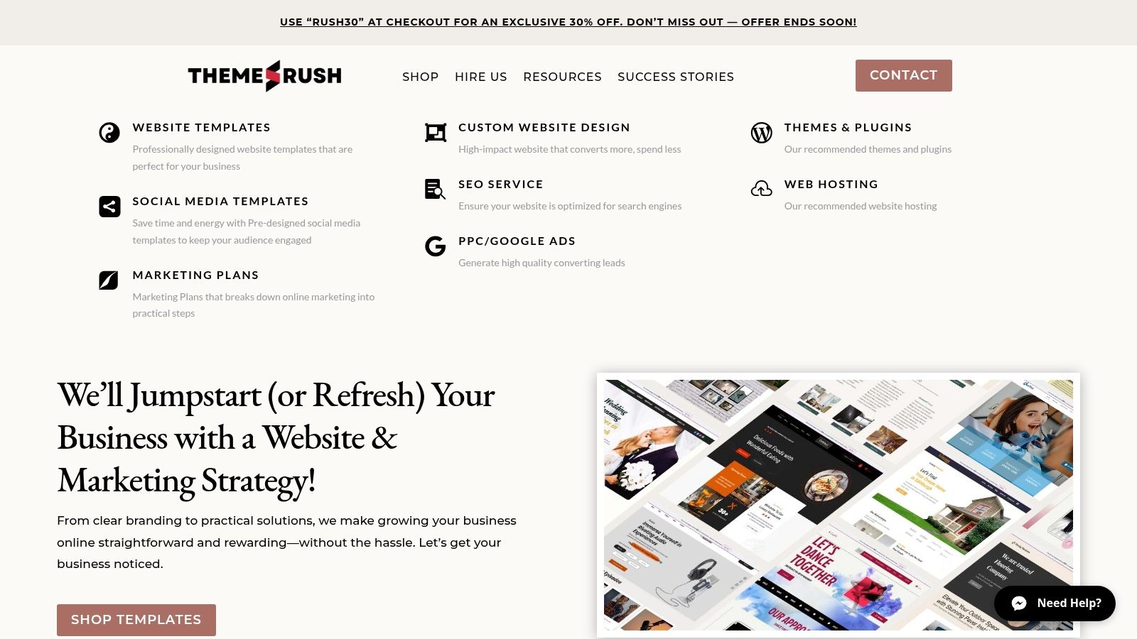 Themesrush – Greenscape Landscaping Website Template