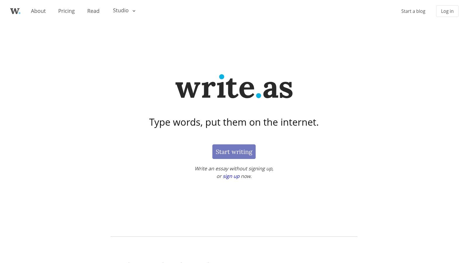 Write.as