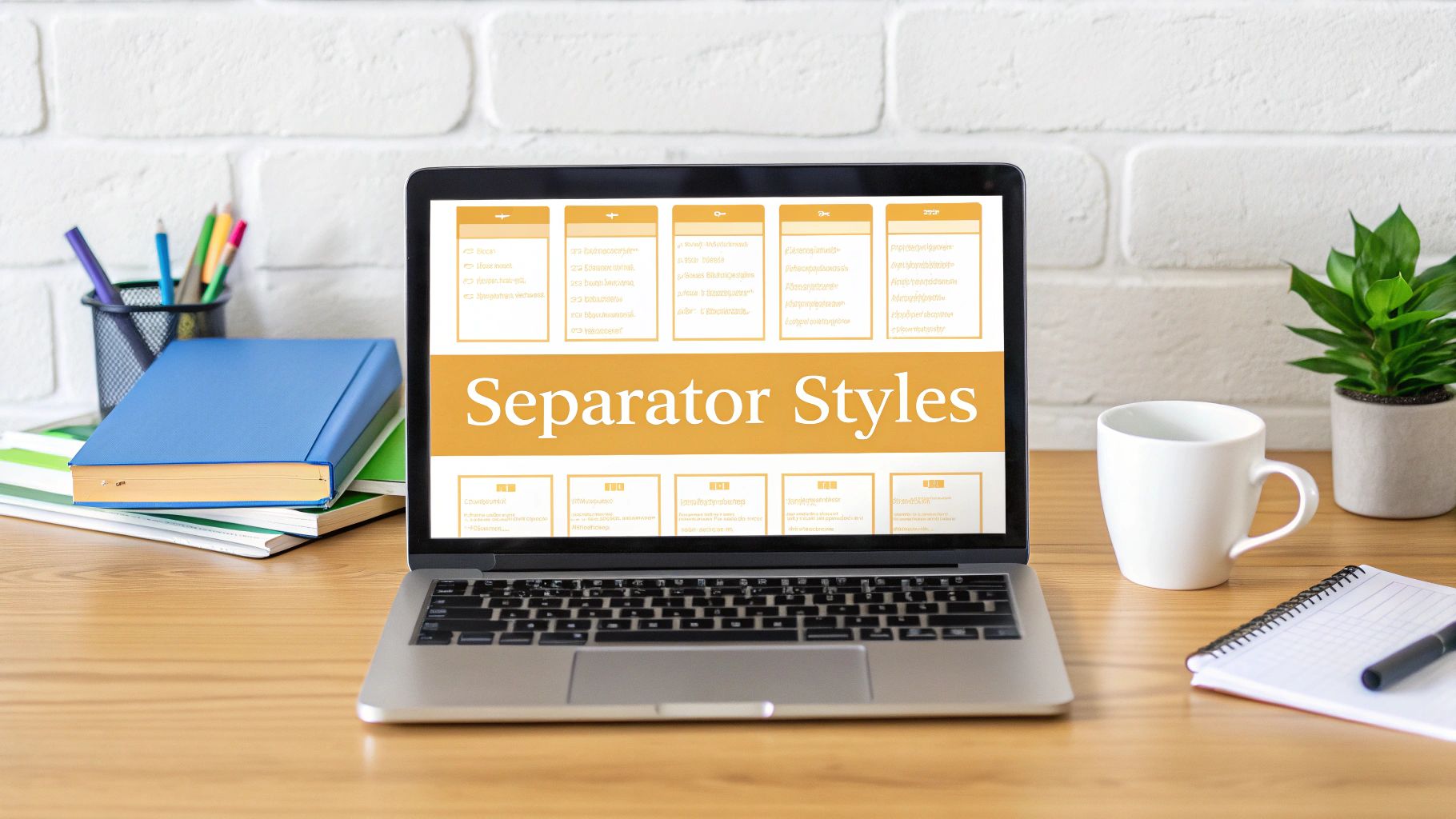 12 Best Notion Separators to Elevate Your Workspace in 2025