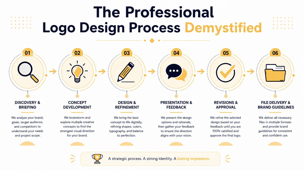 The Professional Logo Design Process Demystified