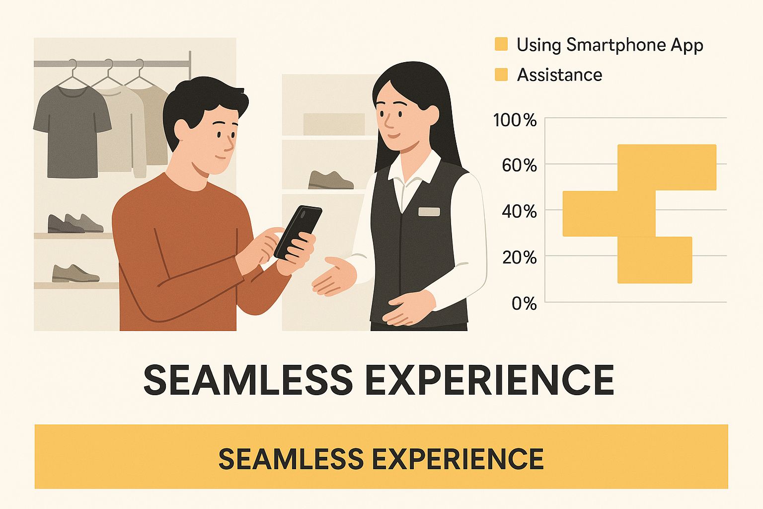 Infographic about omnichannel marketing strategies