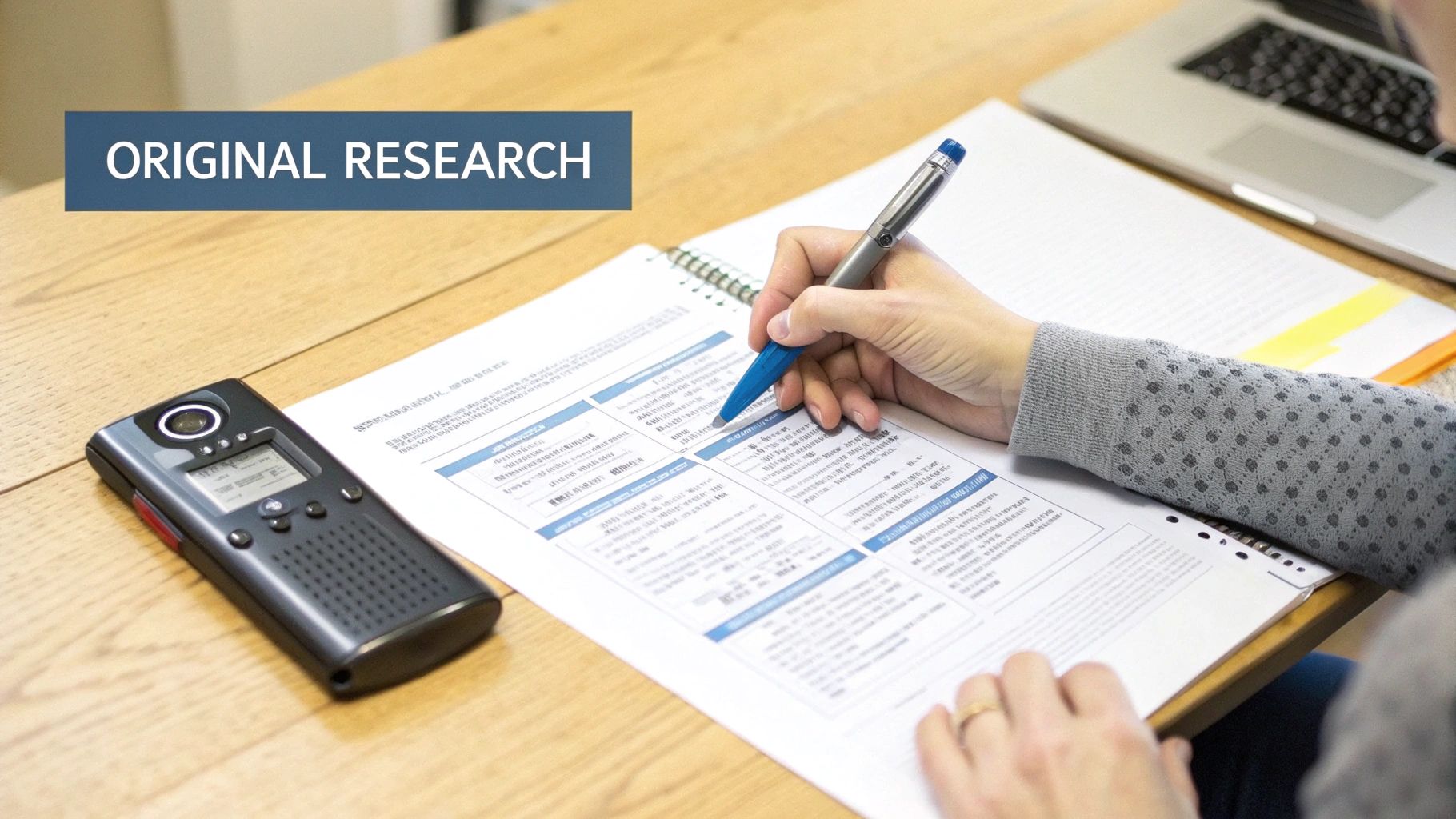 A person working on a laptop with code and graphs on the screen, representing technical SEO