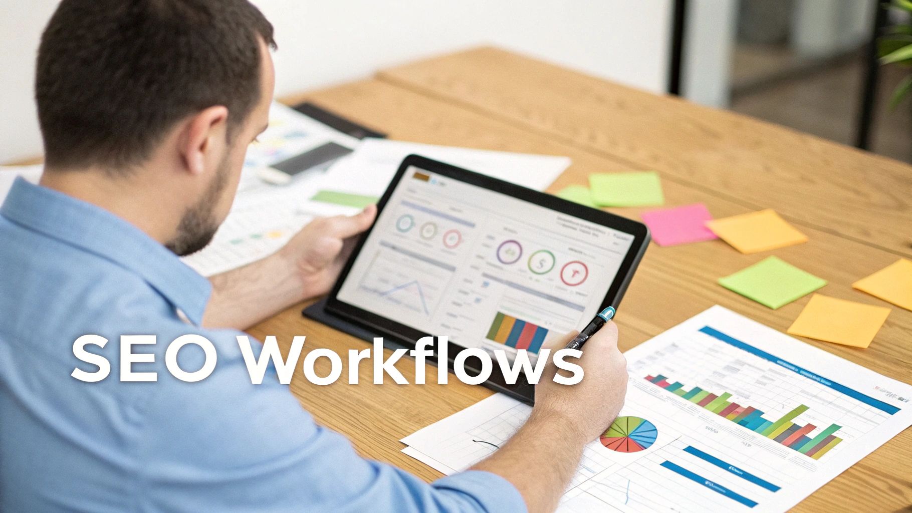 A graphic illustrating the return on investment from SEO tools like SEMrush and Ahrefs.