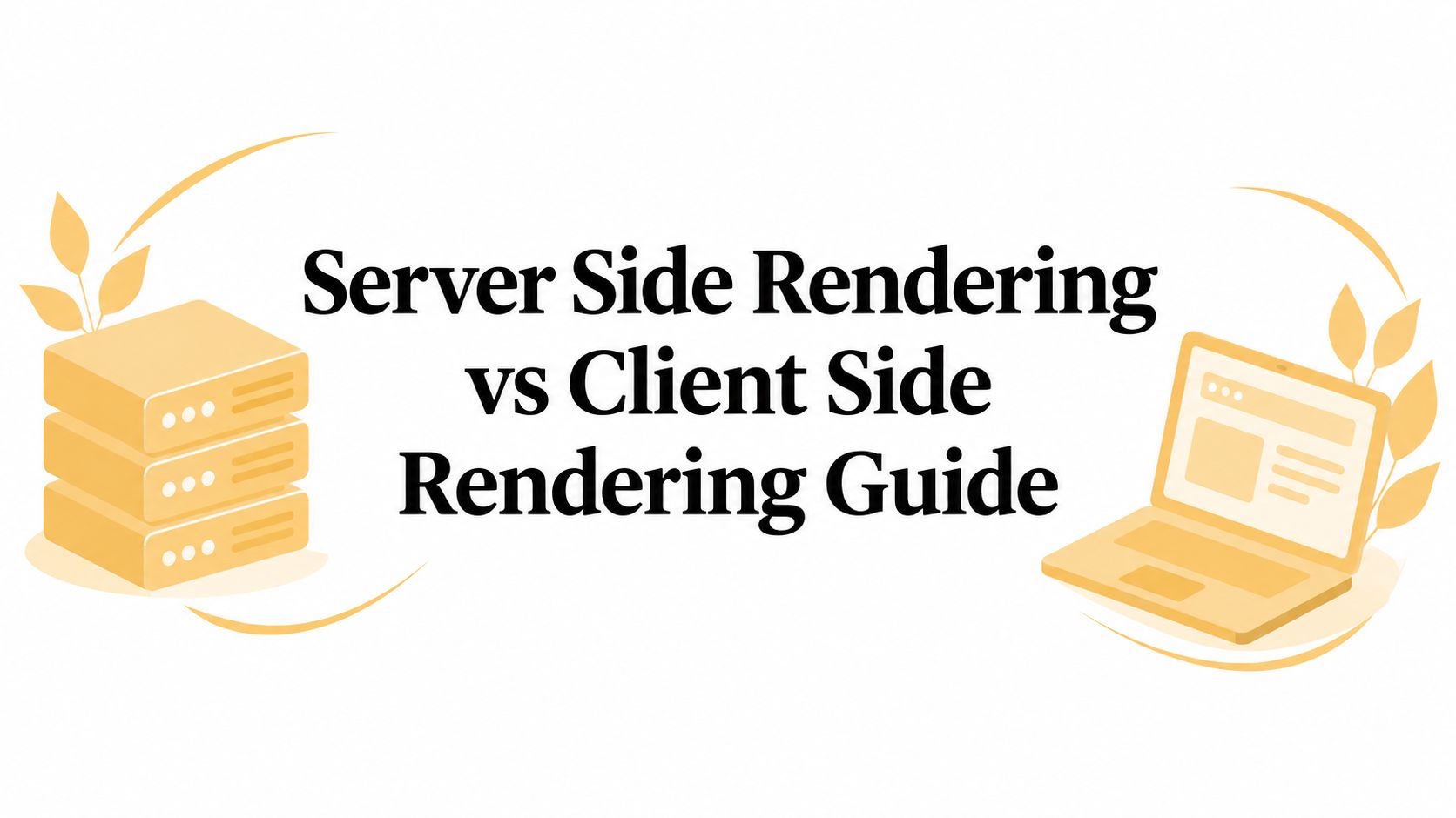 Server Side Rendering vs Client Side Rendering Guide