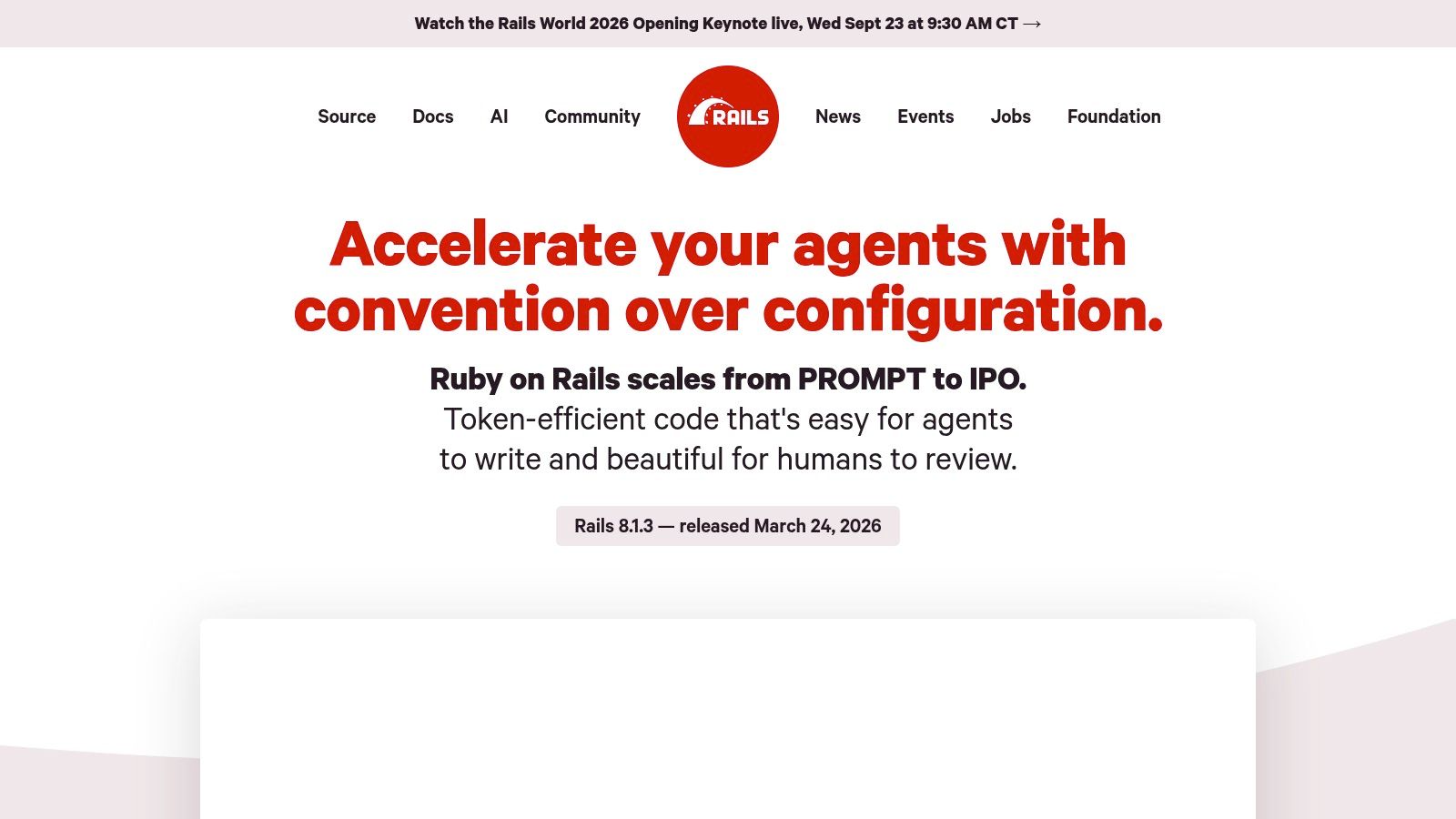 Ruby on Rails