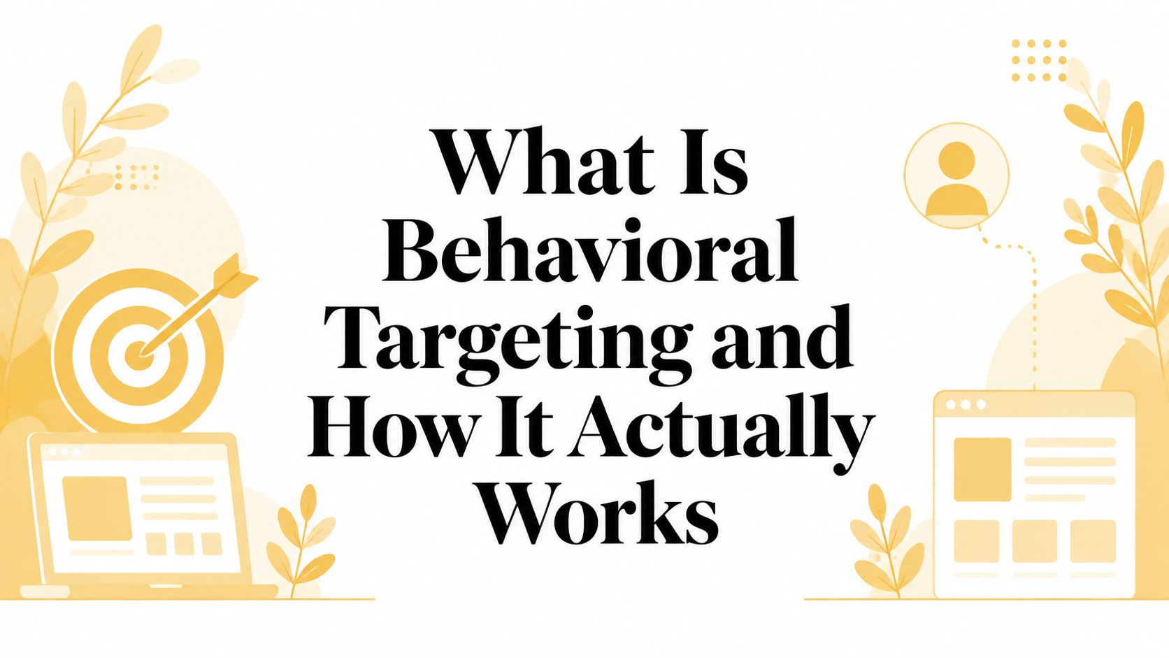 What Is Behavioral Targeting and How It Actually Works
