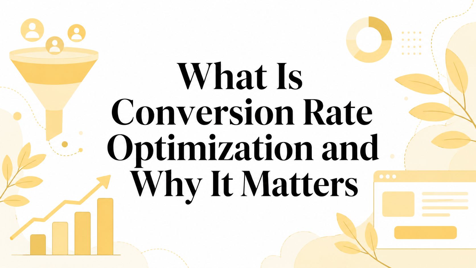 What Is Conversion Rate Optimization and Why It Matters