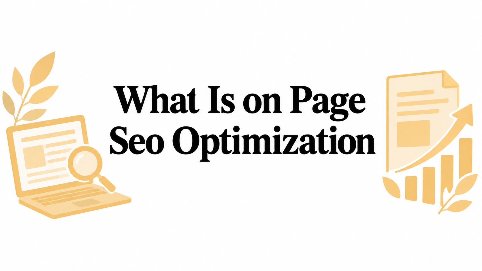 What Is on Page Seo Optimization